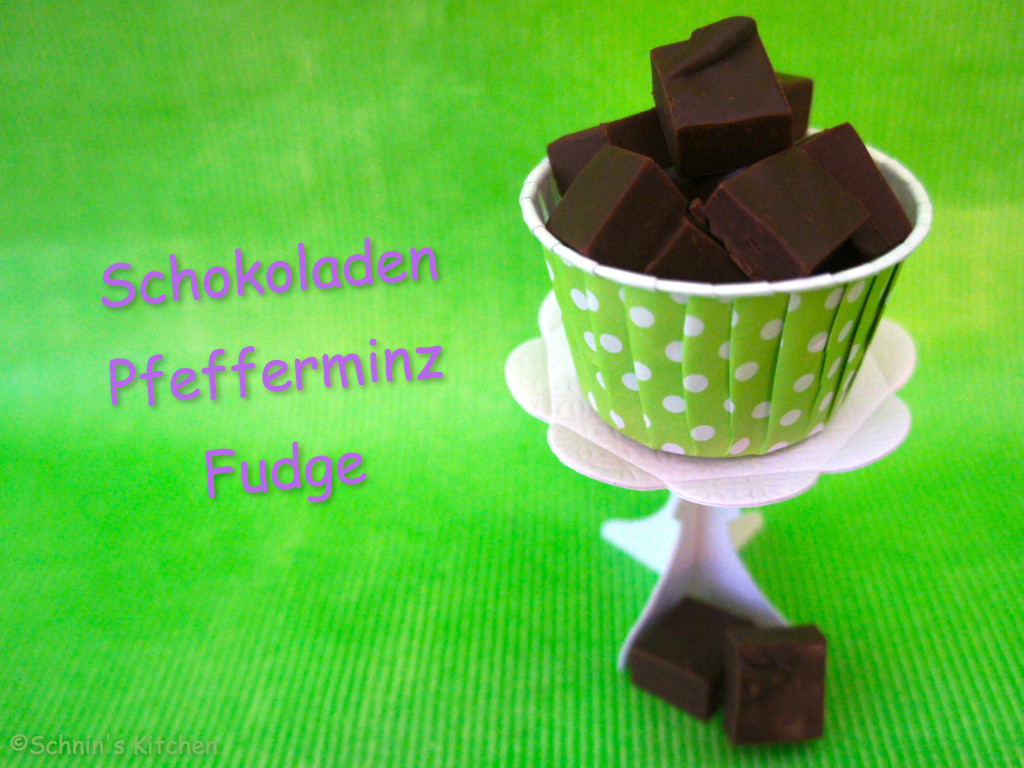 Schokoladen-Pfefferminz-Fudge - Schnin&amp;#39;s Kitchen