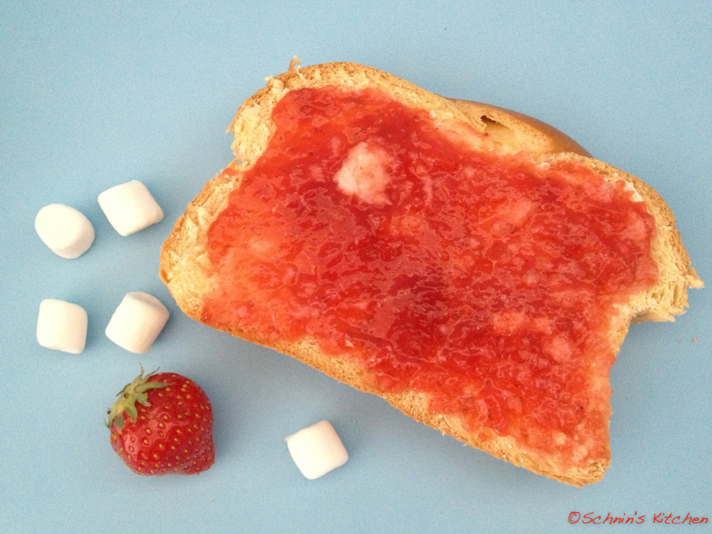 Erdbeer-Marshmallow-Marmelade - Schnin&amp;#39;s Kitchen