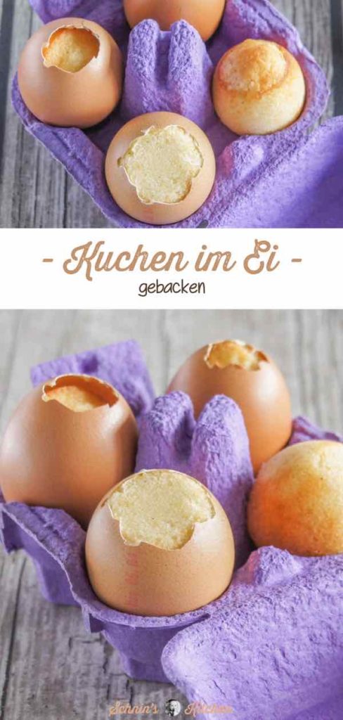 Kuchen im Ei gebacken | www.schninskitchen.de