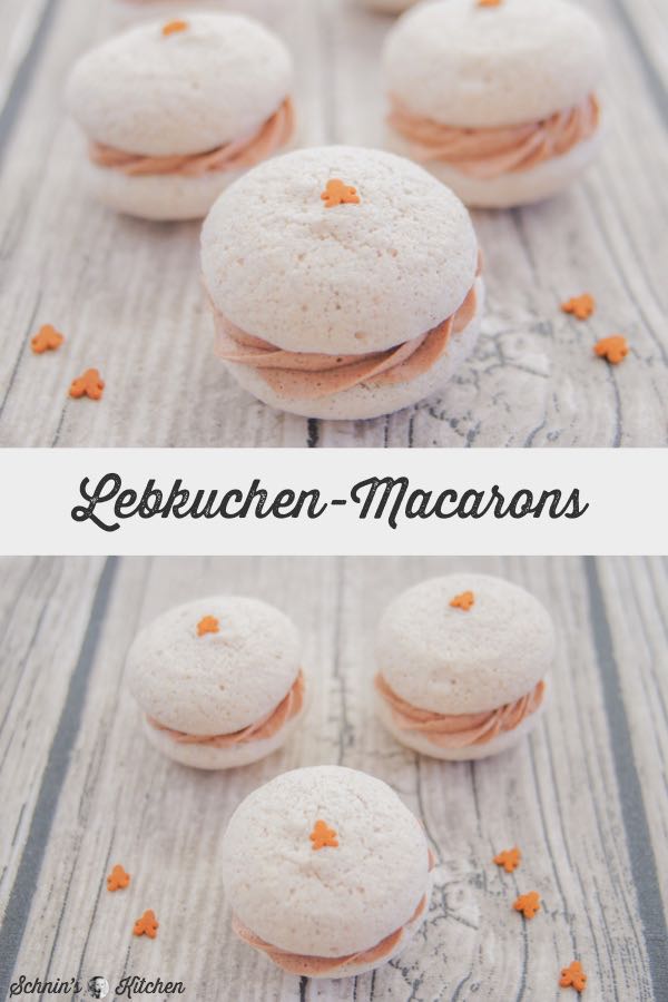 Lebkuchen-Macarons mit Lebkuchen-Nutella-Buttercreme | www.schninskitchen.de