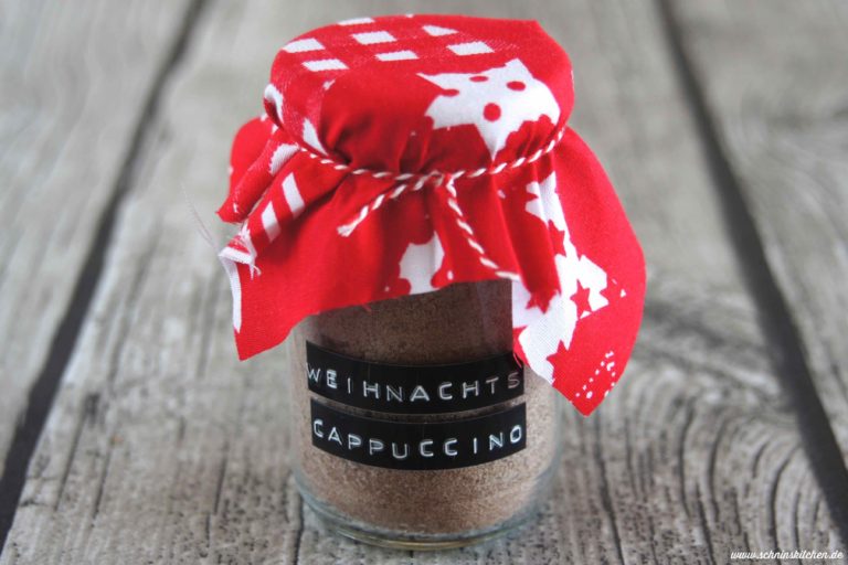 Weihnachts-Cappuccino-Mix selber machen - Schnin&amp;#39;s Kitchen