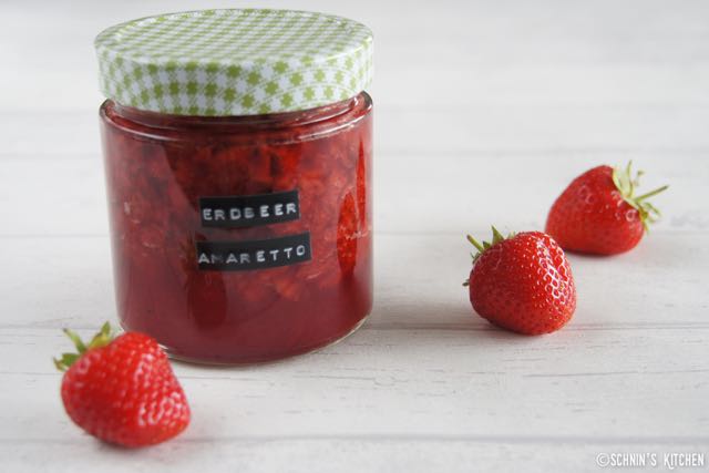Schnin's Kitchen: Erdbeer-Amaretto-Marmelade