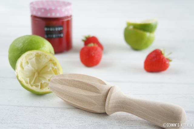 Schnin's Kitchen: Erdbeer-Limetten-Marmelade