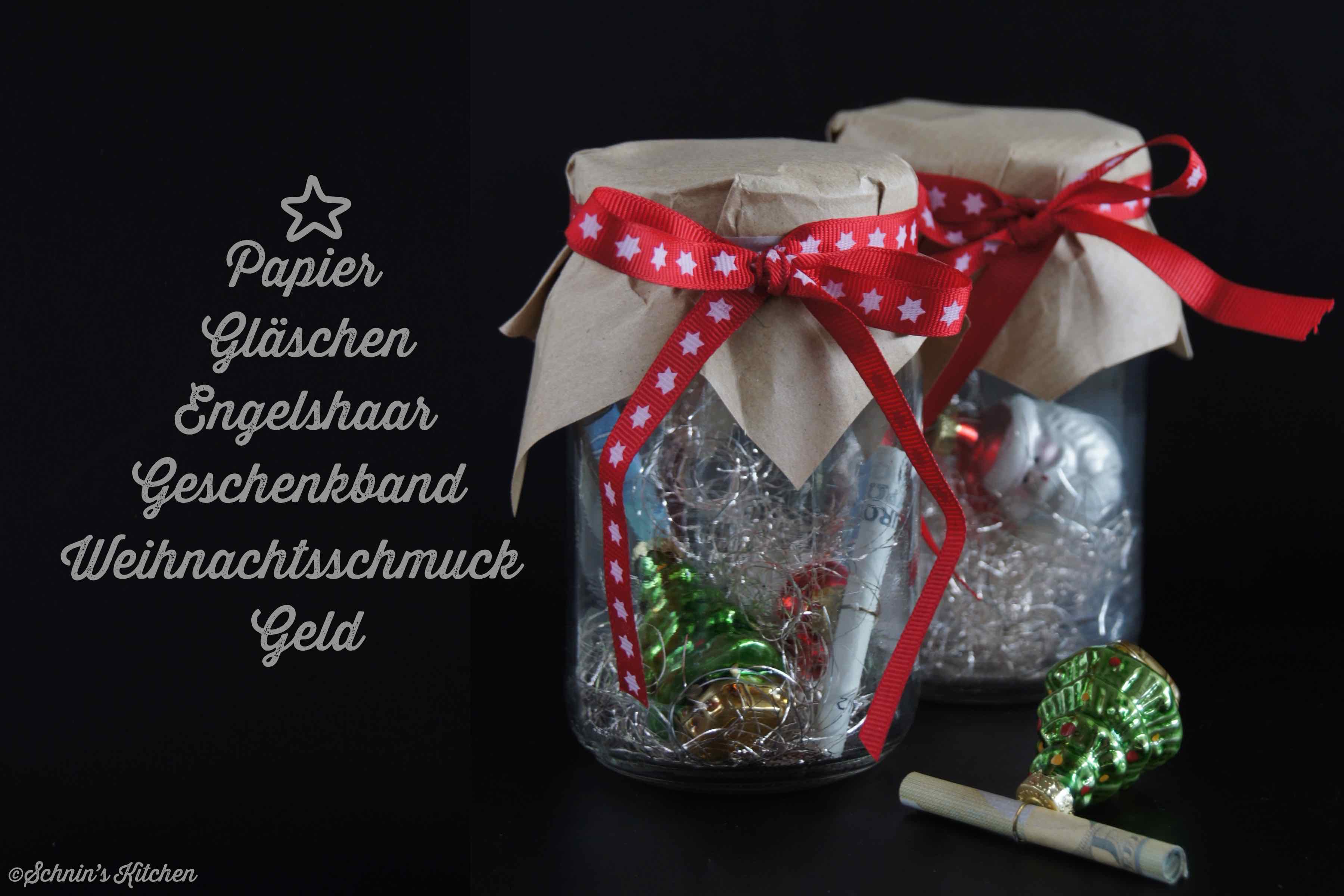 Schnin's Kitchen: weihnachtlich Geldgeschenke verpacken