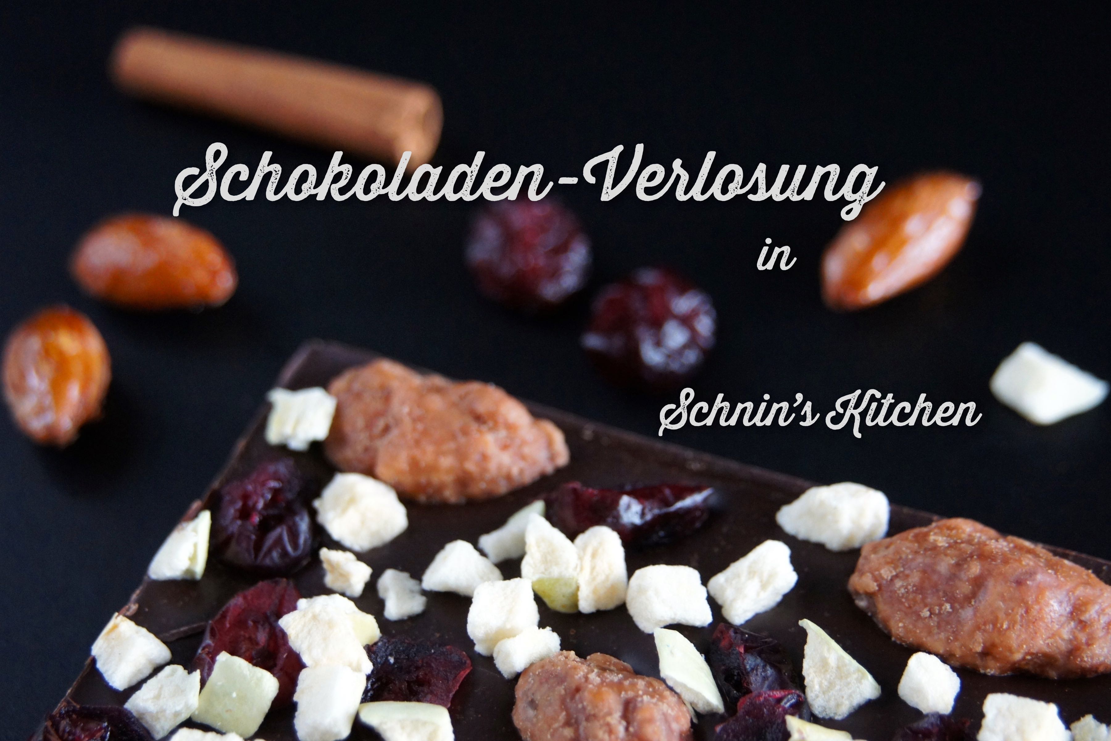 Schnin's Kitchen: Meine Blog-Schokolade - Schnin's Winterzauber