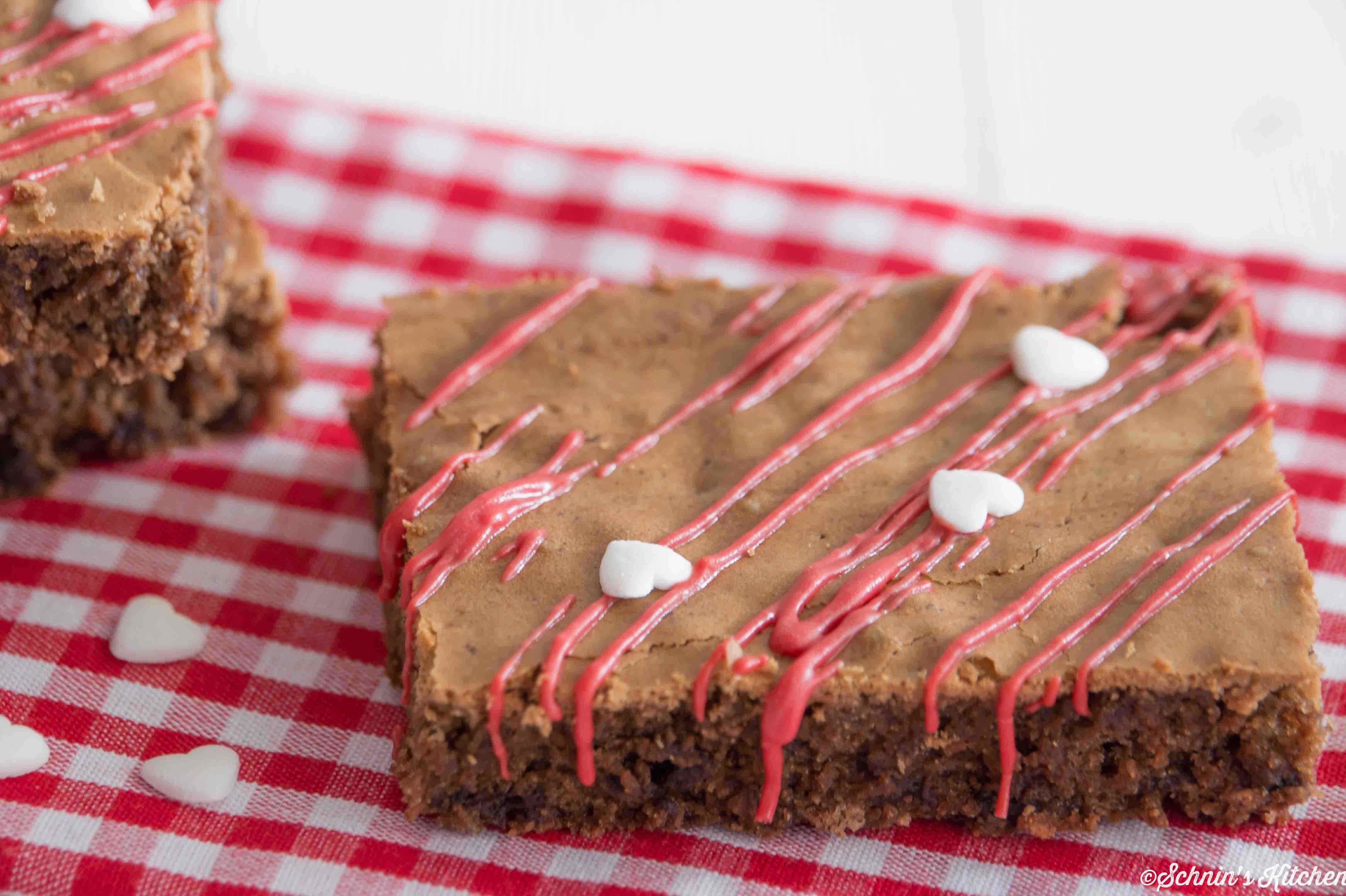 Schnin's Kitchen: Brownies zum Valentinstag