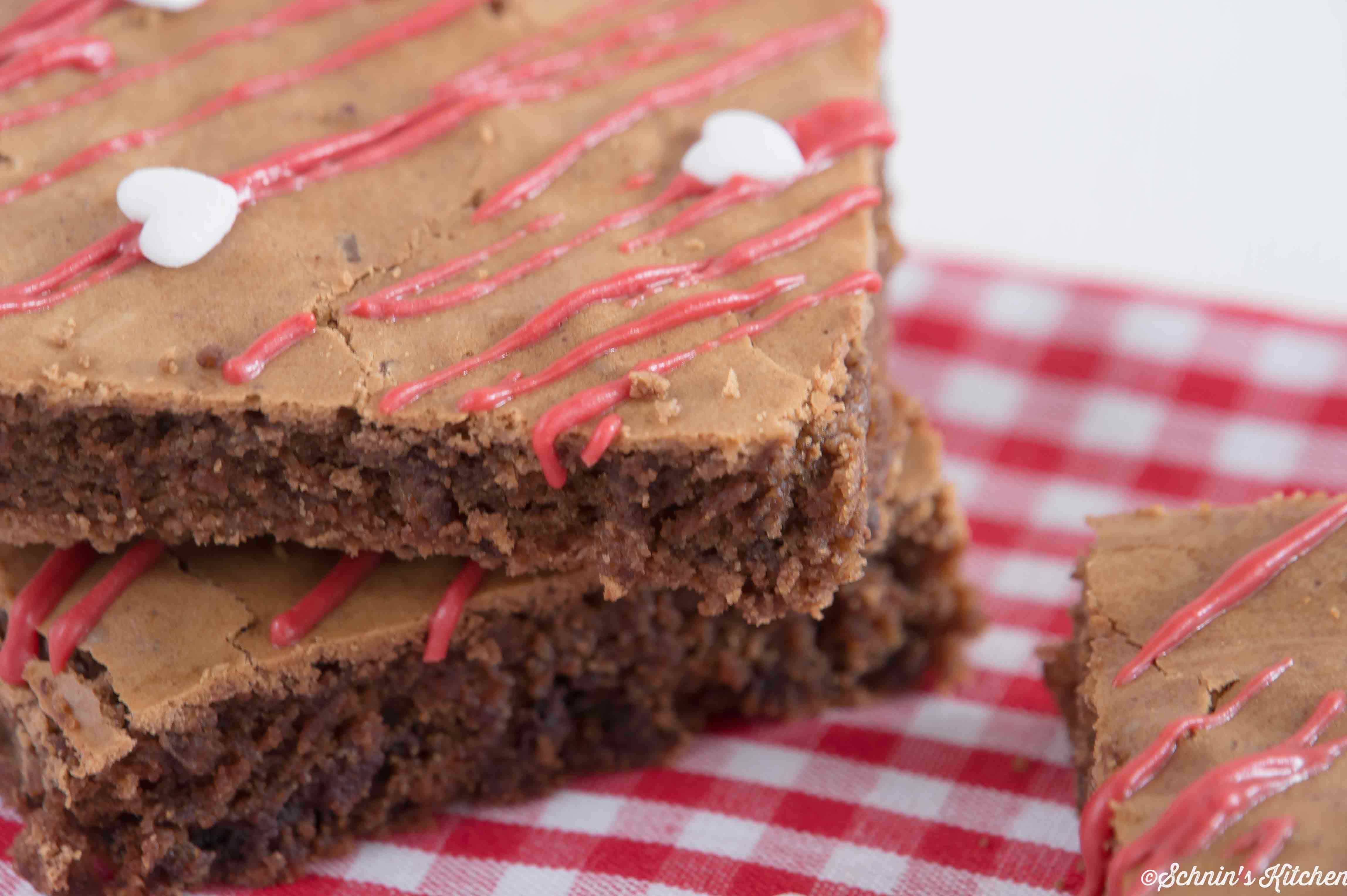Schnin's Kitchen: Brownies zum Valentinstag