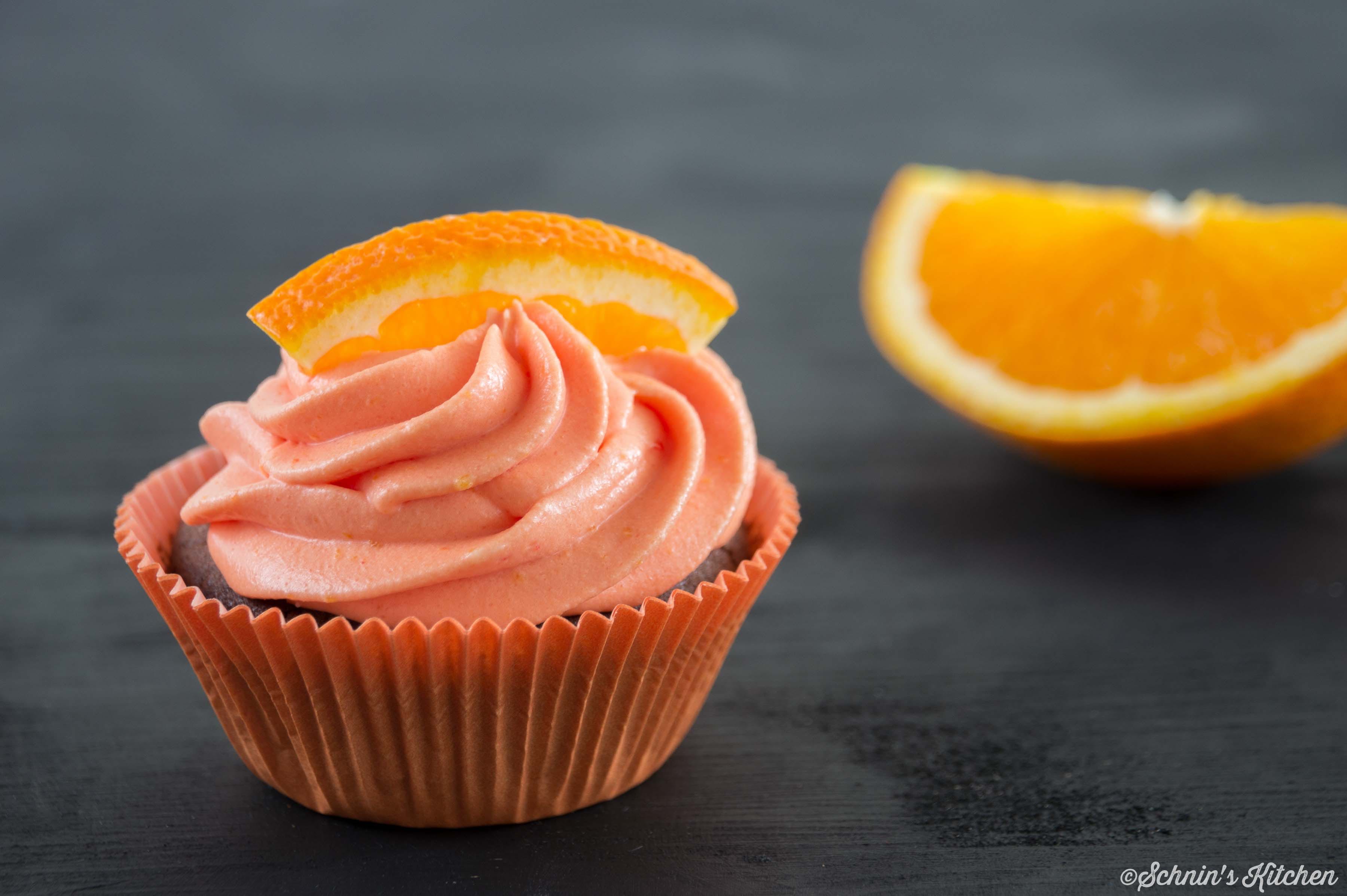 Schnin's Kitchen: Orangen-Cupcakes