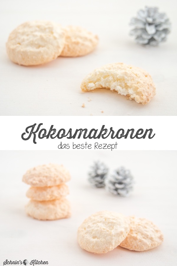 Kokosmakronen für die Weihnachtsbäckerei | www.schninskitchen.de